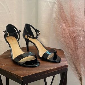 Michael Kors Black Strappy Heel
